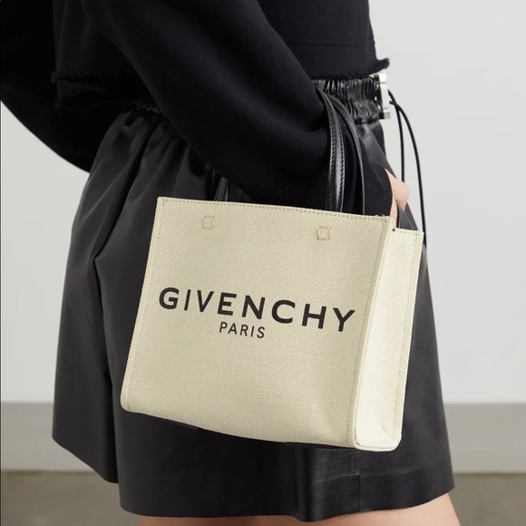 ❌❌SOLD NWT Givenchy G-Tote Mini Coated Canvas Tote Bag - Picture 5 of 9